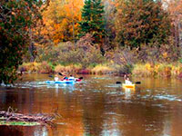 fall canoe trips